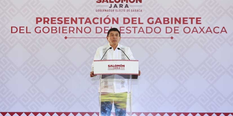 Presenta Gobernador electo de Oaxaca primera parte de su gabinete paritario