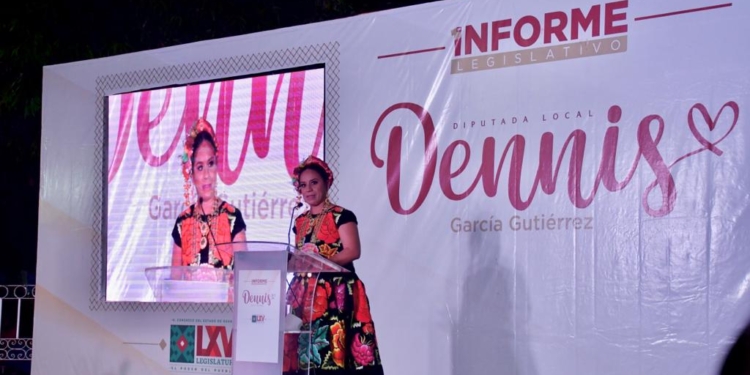 Destaca diputada Dennis García Gutiérrez trabajo legislativo en materia de salud, derechos humanos y pueblos indígenas