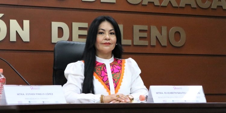 Destaca presidenta del TEEO justicia electoral expedita en casos de violencia política contra mujeres en razón de género