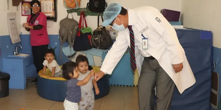 Supervisan autoridades del IMSS Oaxaca guardería de prestación indirecta